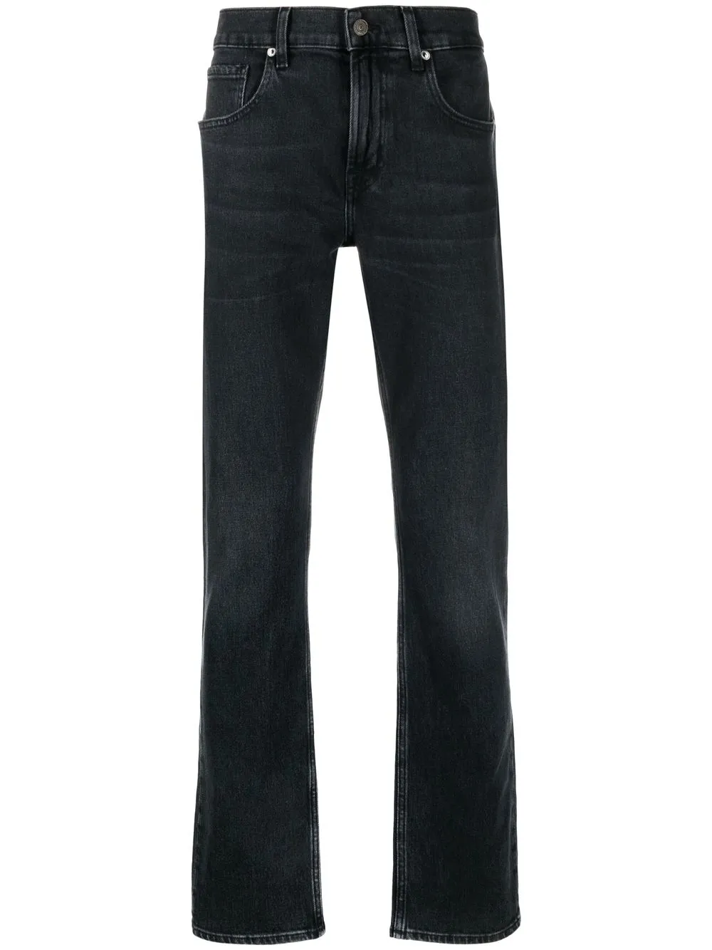 

7 For All Mankind jeans slim - Negro
