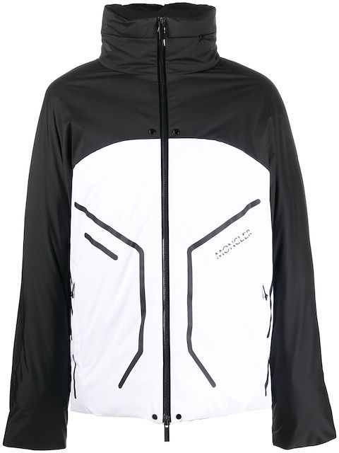 Moncler two-tone goose-down jacket