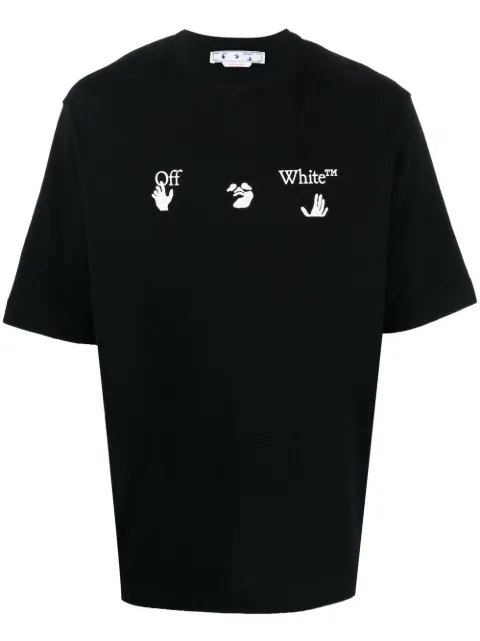 Off-White Hands Off-print cotton T-shirt