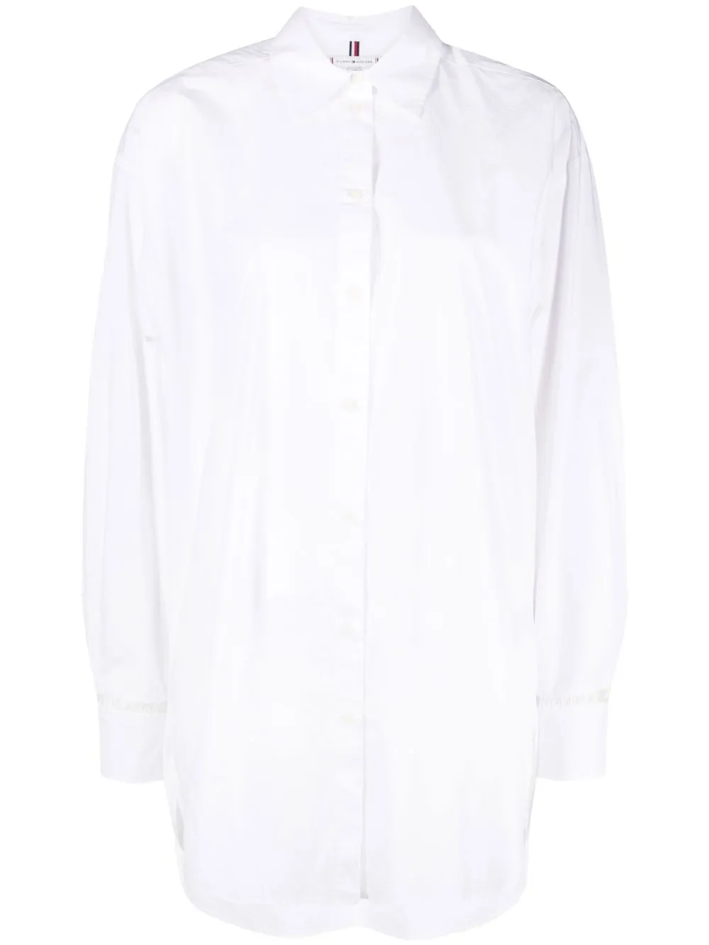 

Tommy Hilfiger camisa con encaje - Blanco