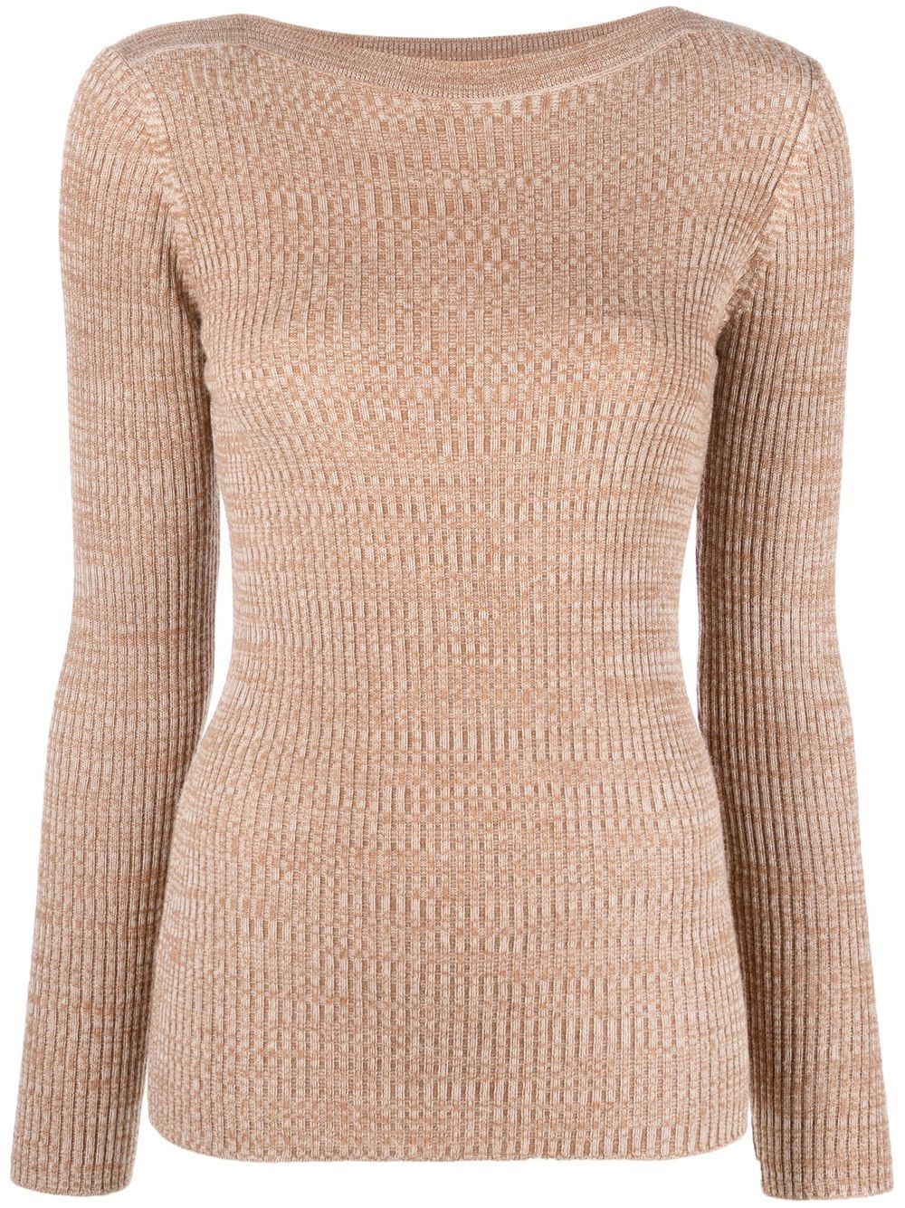 

Closed long sleeve jumper - Neutrals