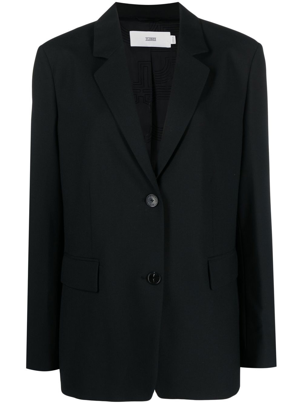 lola notched-collar single-breasted blazer