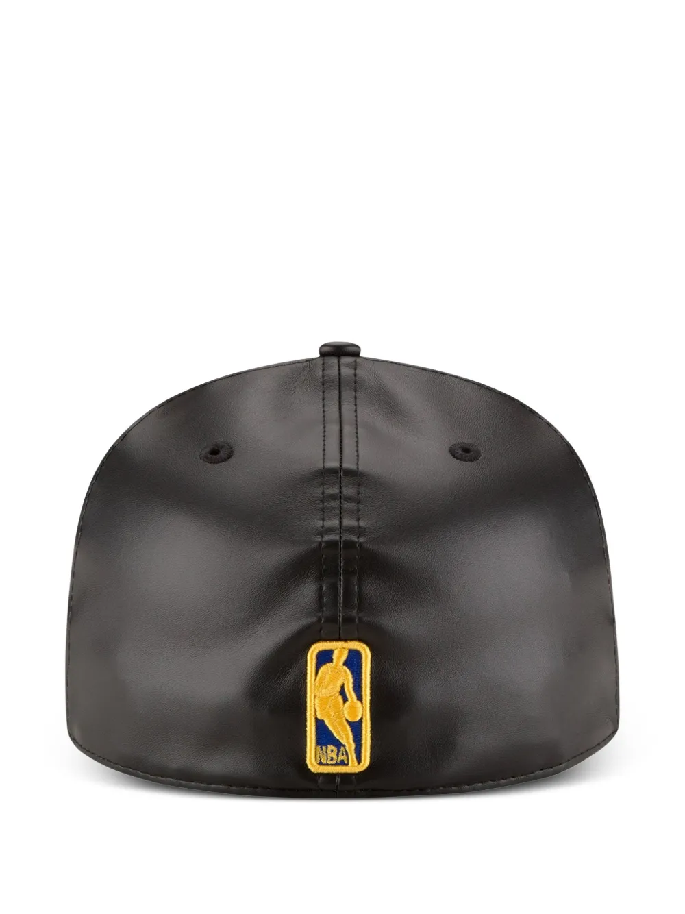 NEW ERA CAP x Golden State Warriors The League 9Forty "Black Yellow Blue" pet Zwart