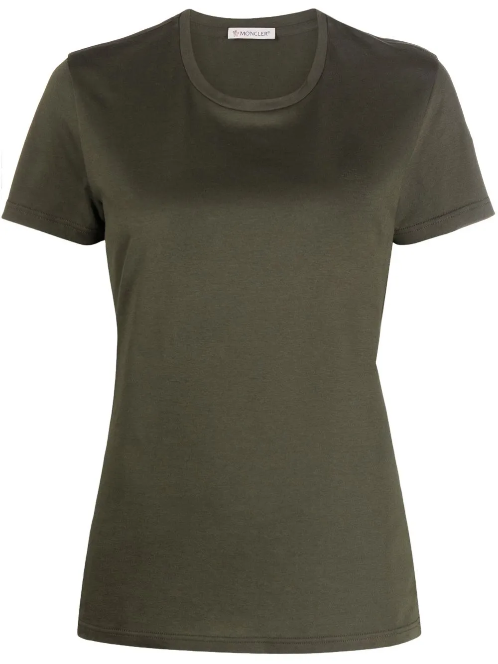 

Moncler playera con cuello redondo - Verde