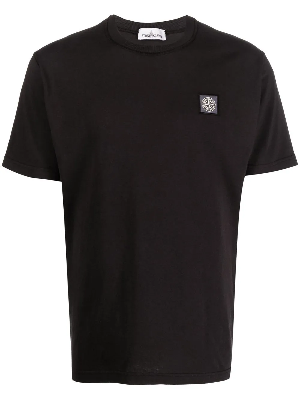 

Stone Island playera con motivo de Compass - Negro