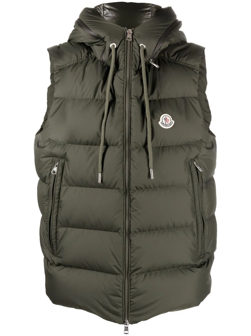 Moncler モンクレール Cardamine フーデッド ジレ - Farfetch