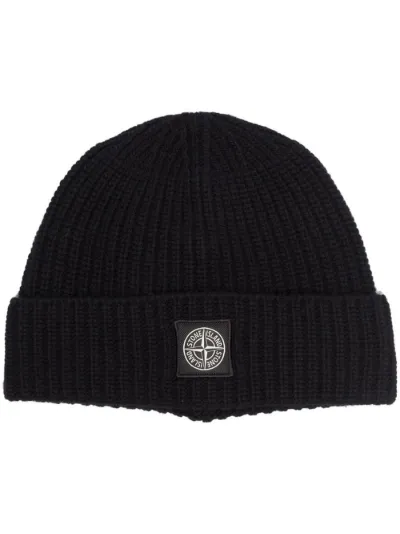 logo-patch beanie | Stone Island 