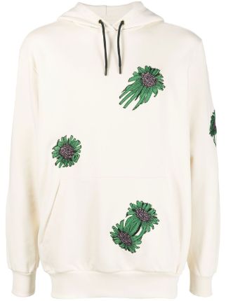 Floral print clearance hoodie