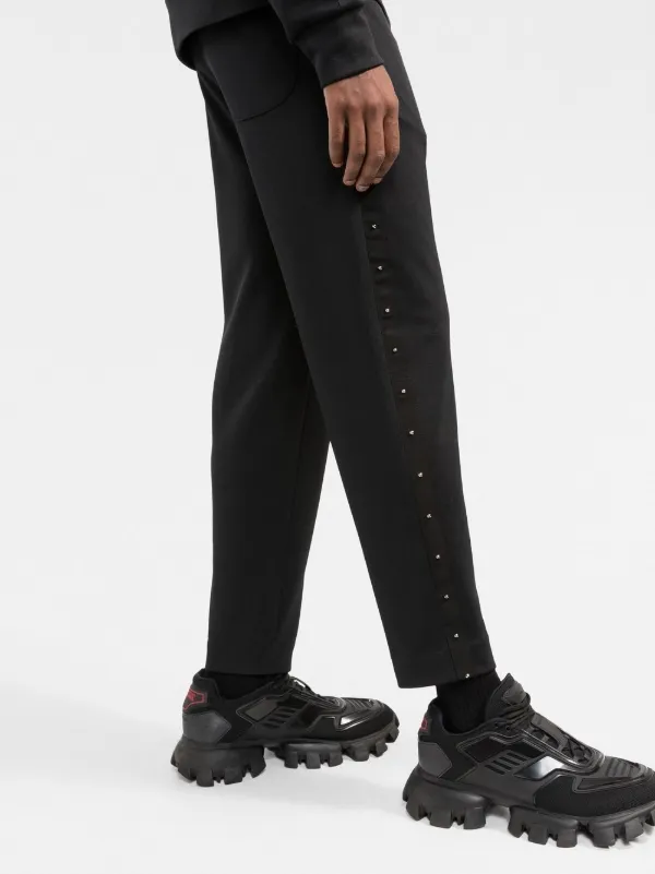 Moncler Studded Drawstring Track Pants Black FARFETCH HK