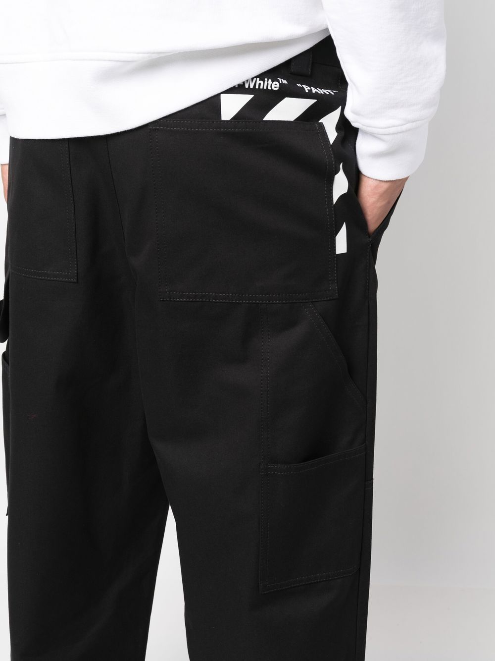 Off-White Diag Stripe straight-leg trousers Men