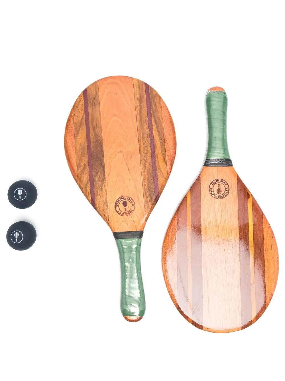 

Frescobol Carioca Leblon beach-tennis set - Brown