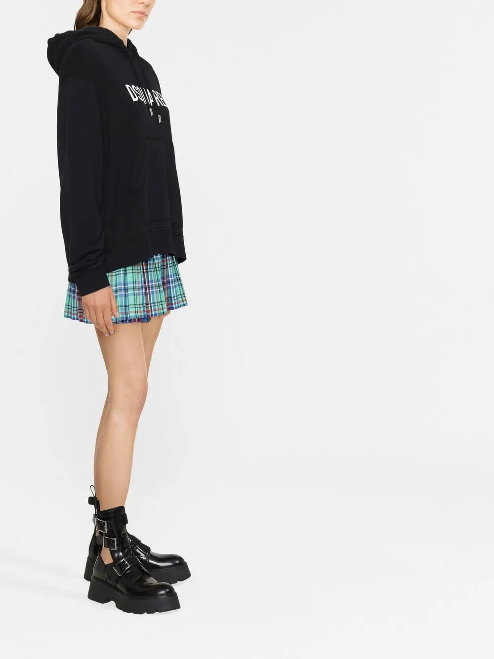  Dsquared2 Sudadera Con Capucha Y Logo - Negro 