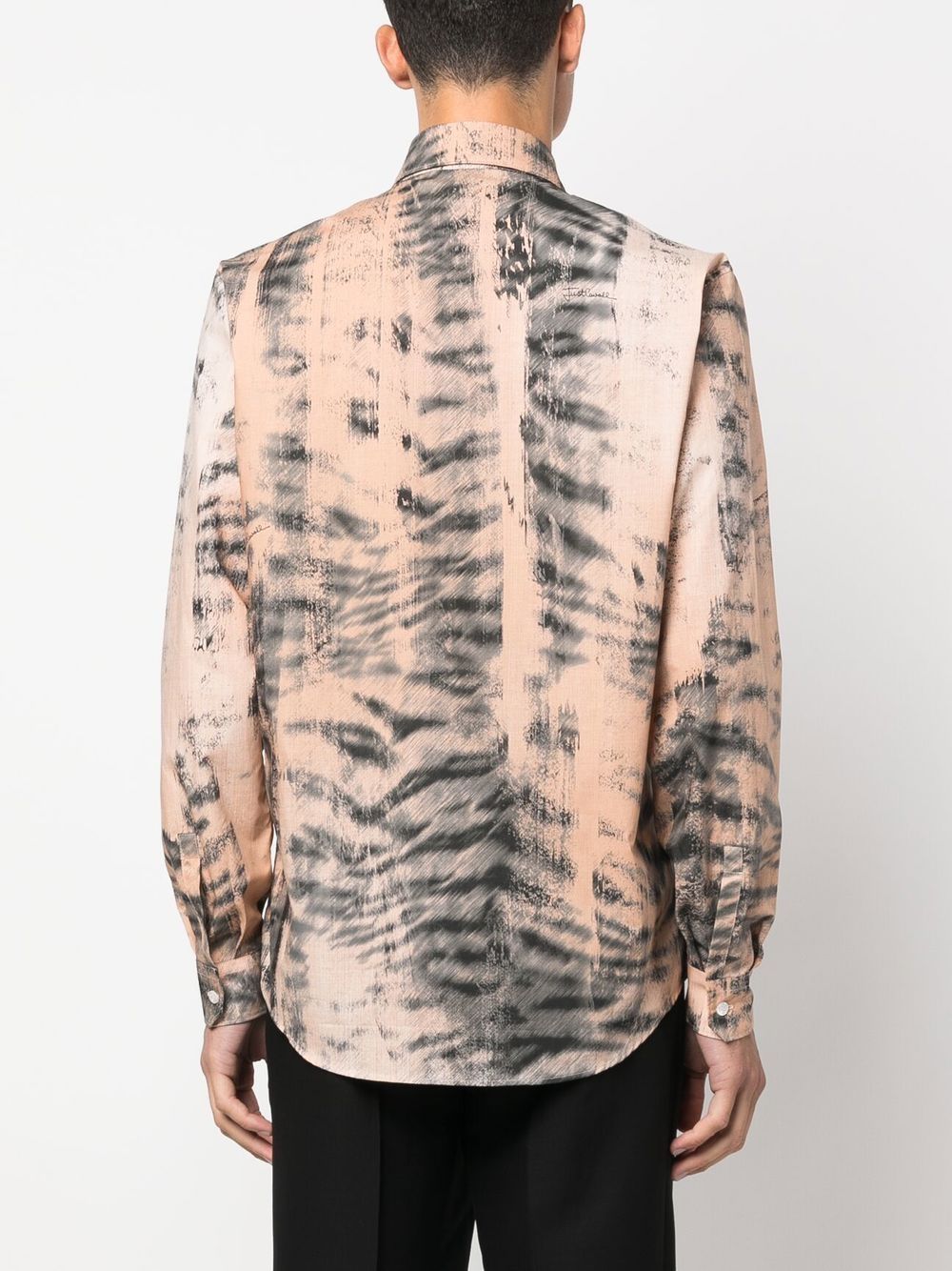 Just Cavalli tiger-print long-sleeved Shirt - Farfetch