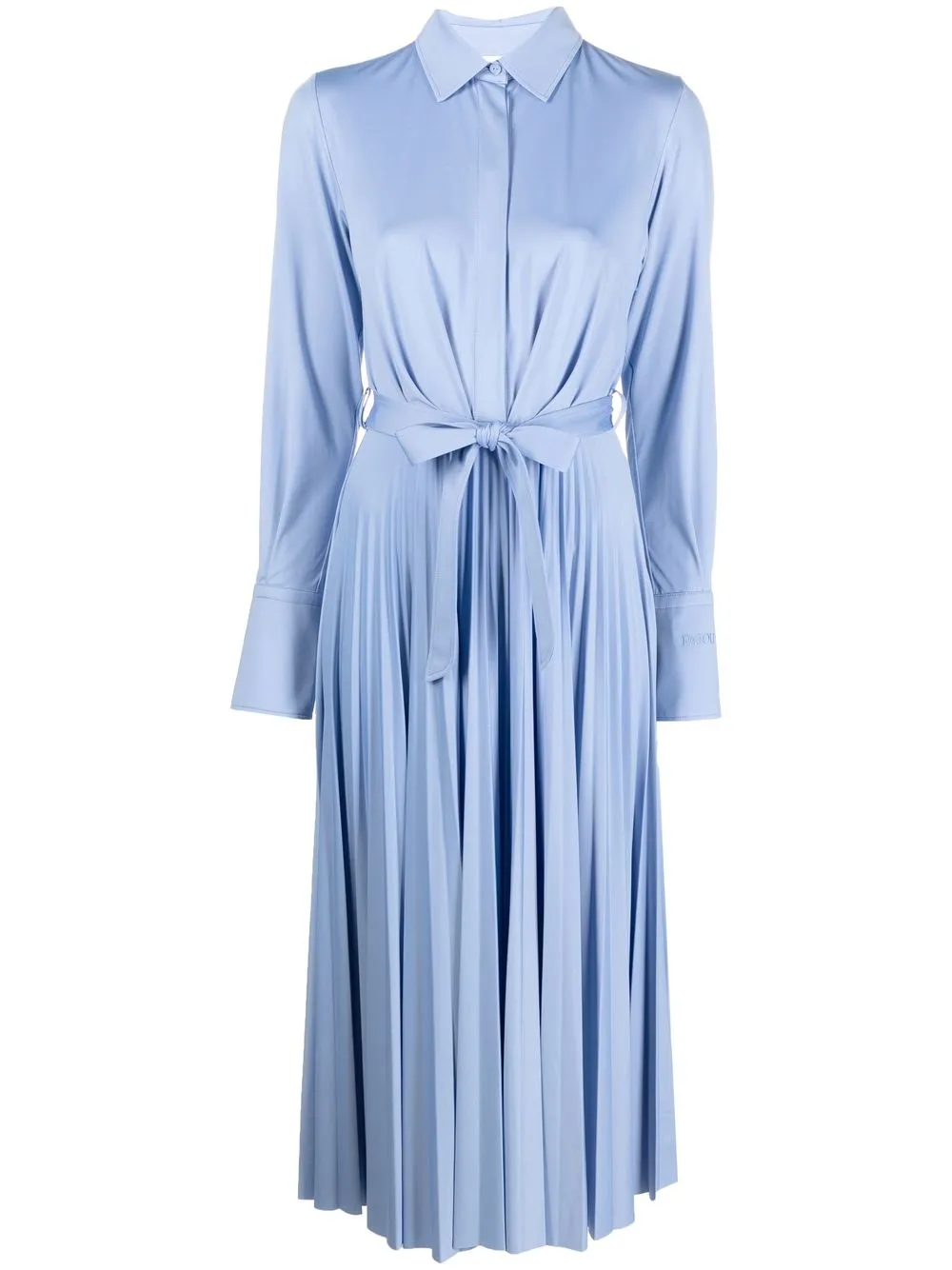 

Patou pleated-skirt maxi dress - Blue