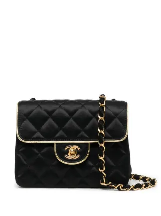 CHANEL Pre-Owned 1990 Mini Classic Flap Shoulder Bag - Farfetch