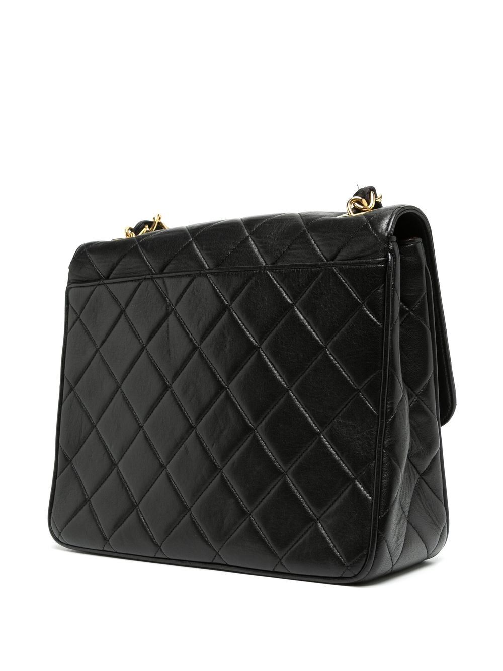 Cheap HOT SALE CHANEL 1995 large diamond-quilted flap shoulder bag Women