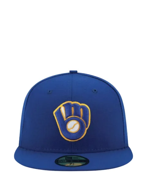 NEW ERA CAP x Milwaukee Brewers MLB 59Fifty "Blue/Yellow" cap