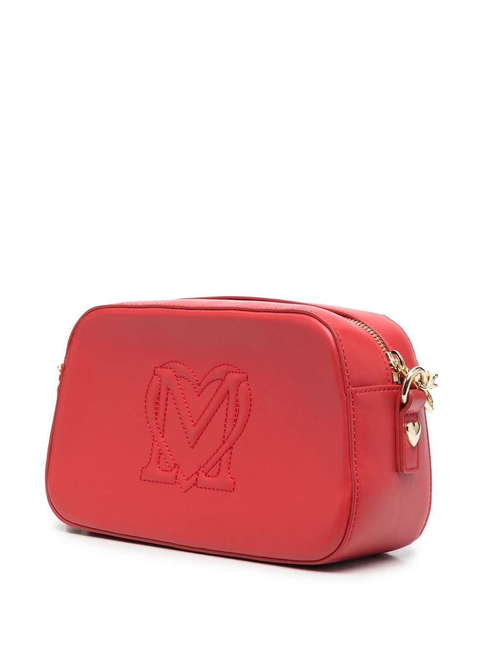 Love Moschino logo-plaque satchel bag Women