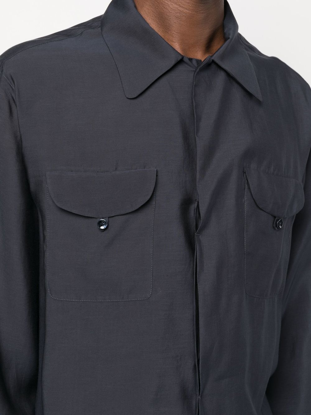 Giorgio Armani long-sleeve button-up shirt Men