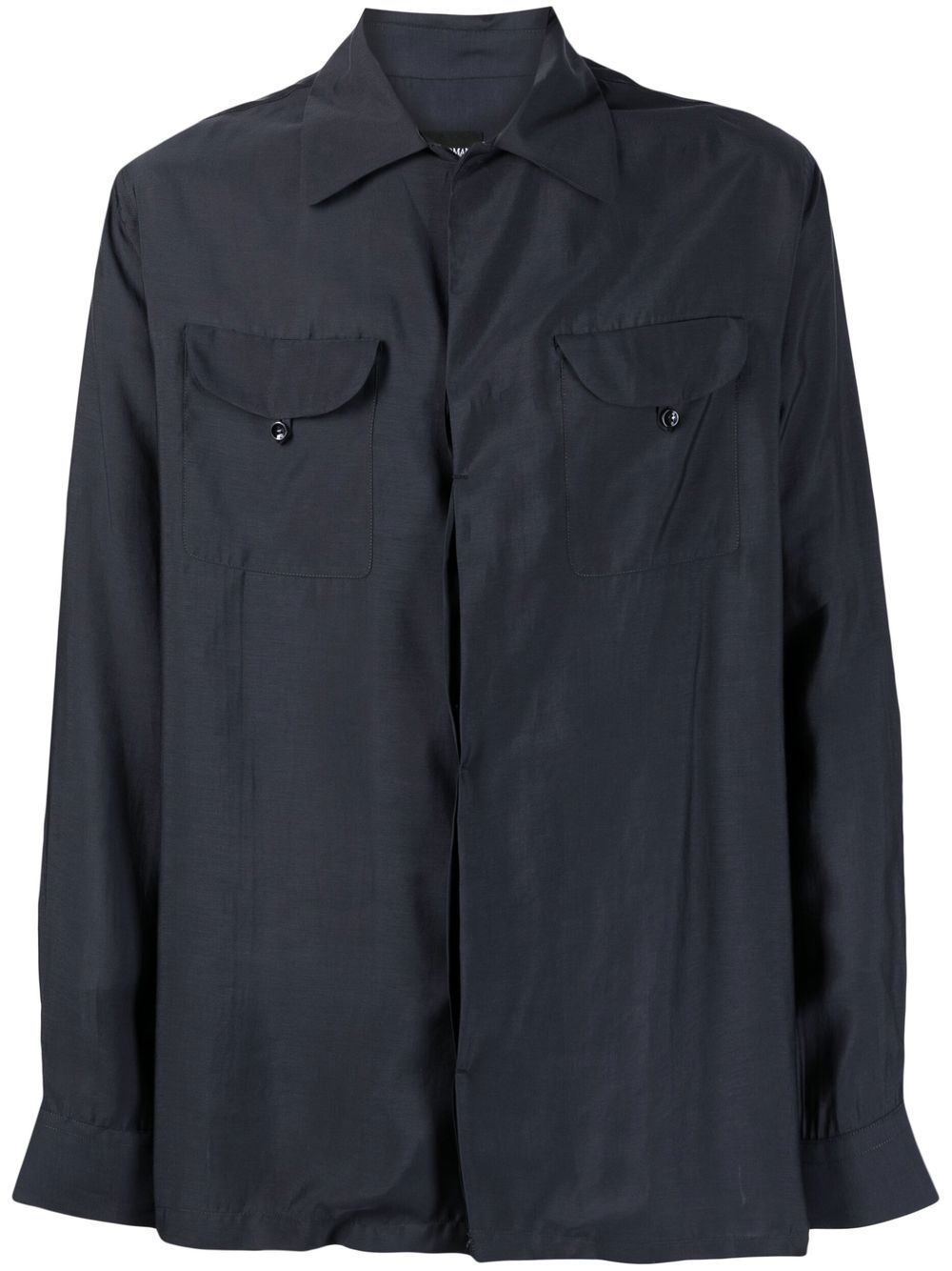 Emporio Armani long-sleeve button-up shirt Men