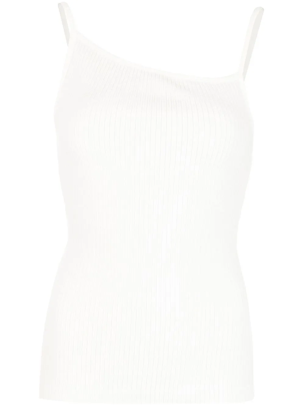 

AGOLDE Priya asymmetrical tank top - White