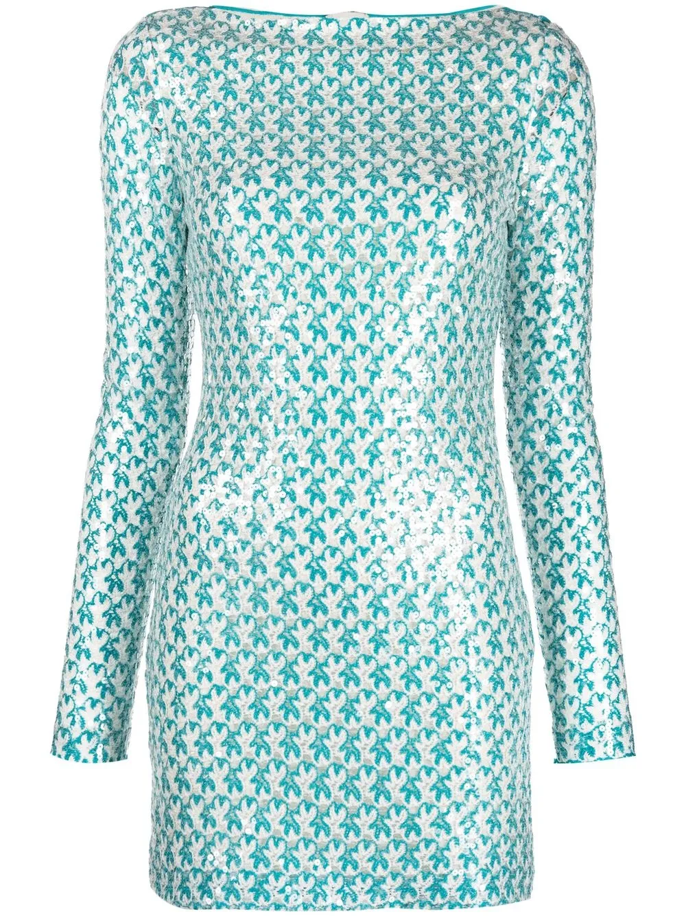 

Missoni vestido con motivo - Blanco