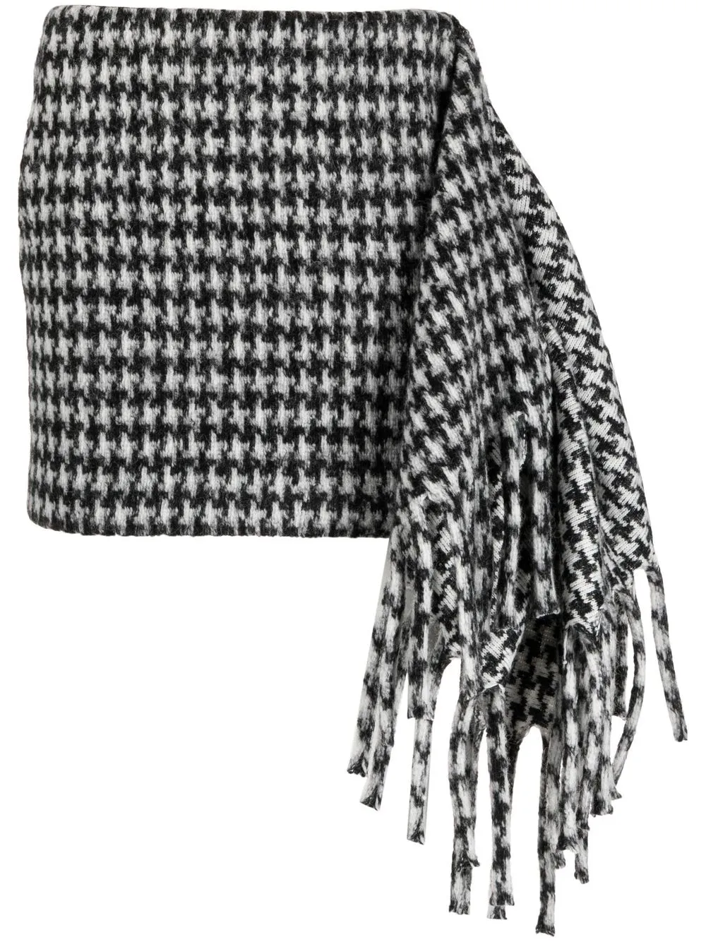 

Just Cavalli dogtooth-print mini-skirt - Black