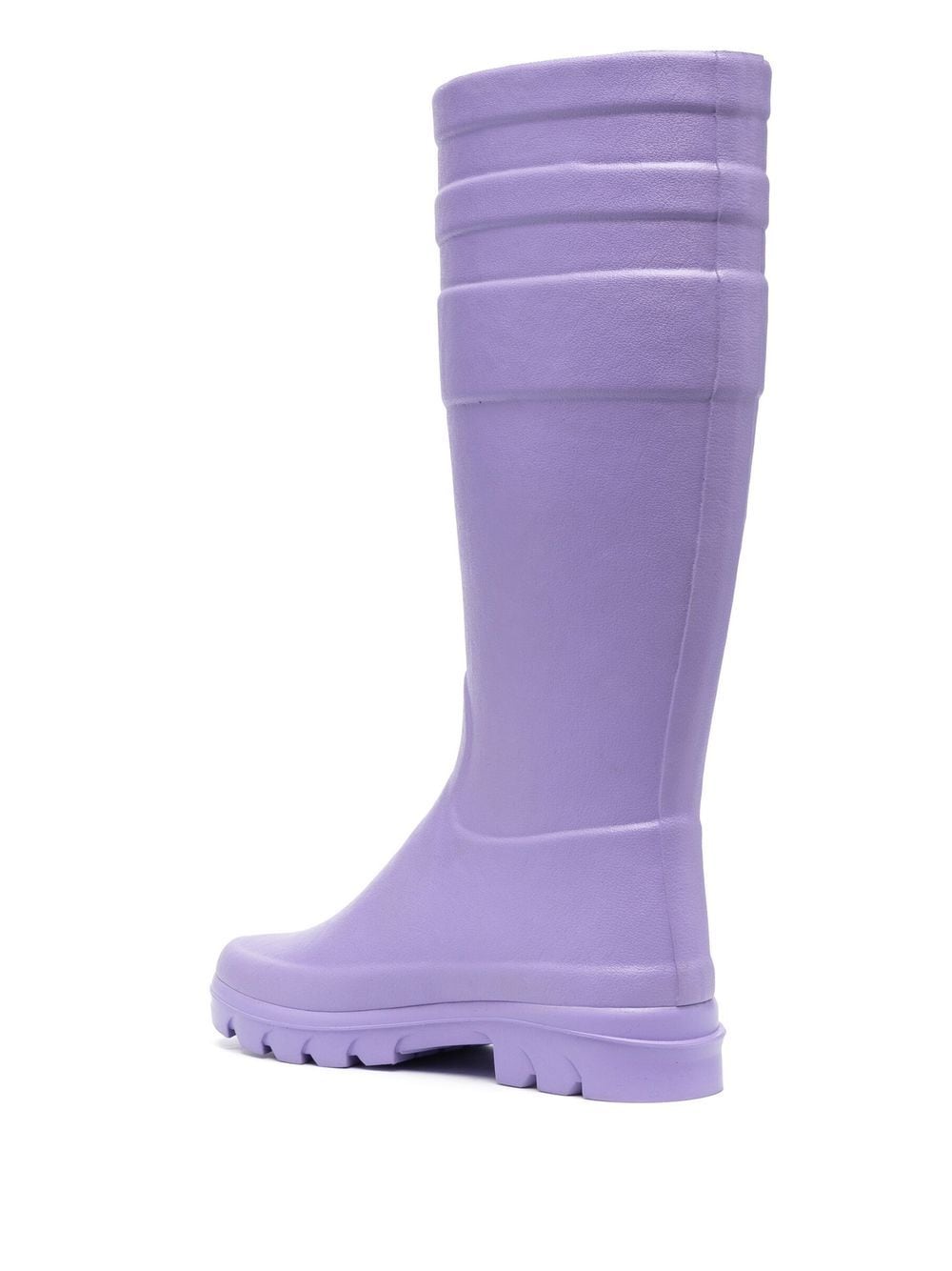 Shop Patou X Le Chameau Logo Print Rain Boots In Purple