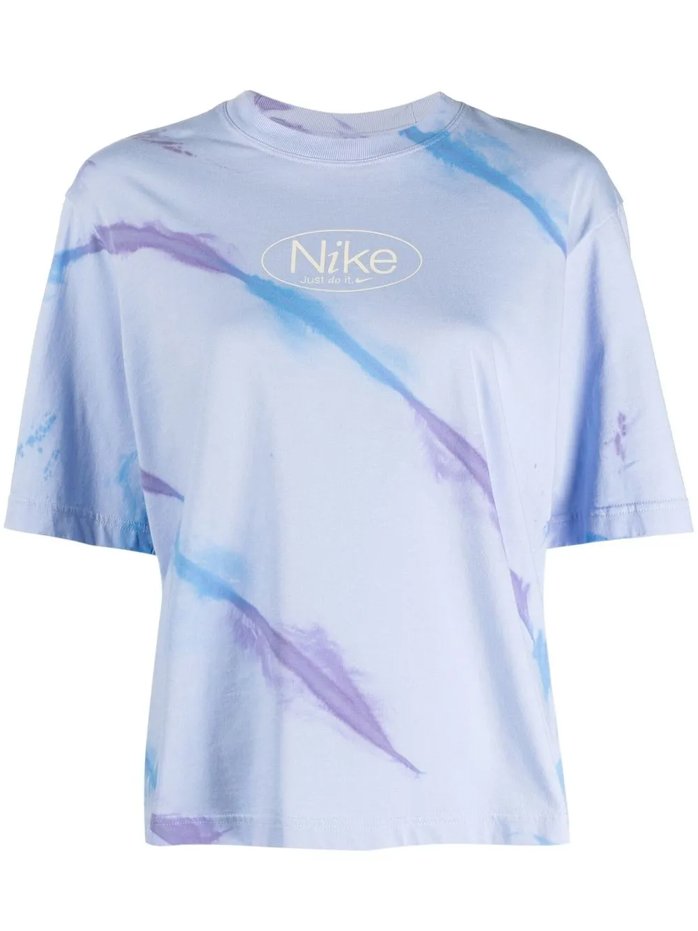 

Nike NSW tie-dye boxy T-shirt - Blue