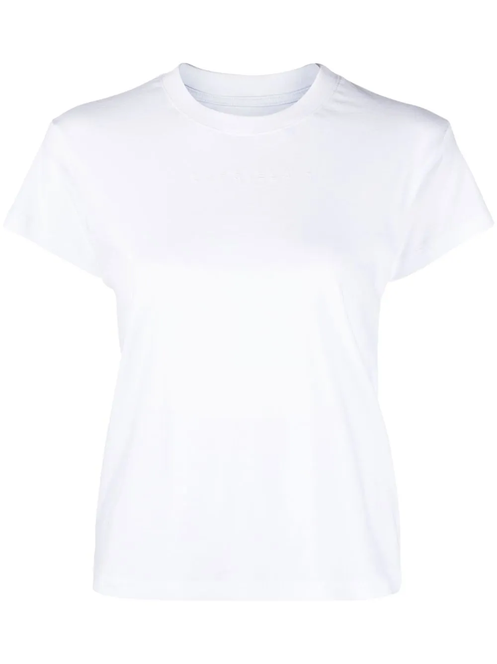 

MM6 Maison Margiela fitted cotton T-Shirt - White