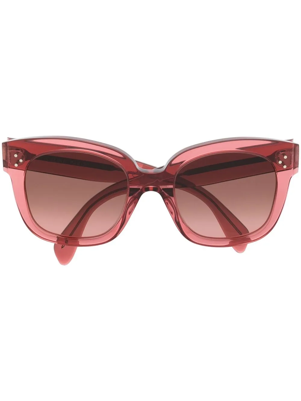 

Celine Eyewear lentes de sol con armazón cuadrada - Rosado