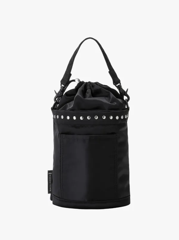 STUDS BUCKET BAG - MINI BLACK | MXP044