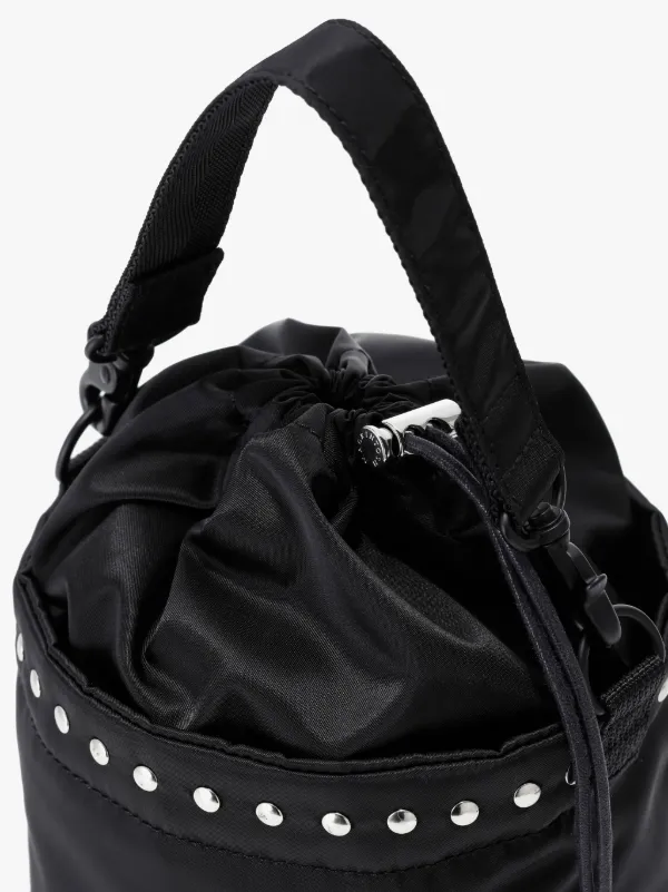 STUDS BUCKET BAG - MINI BLACK | MXP044