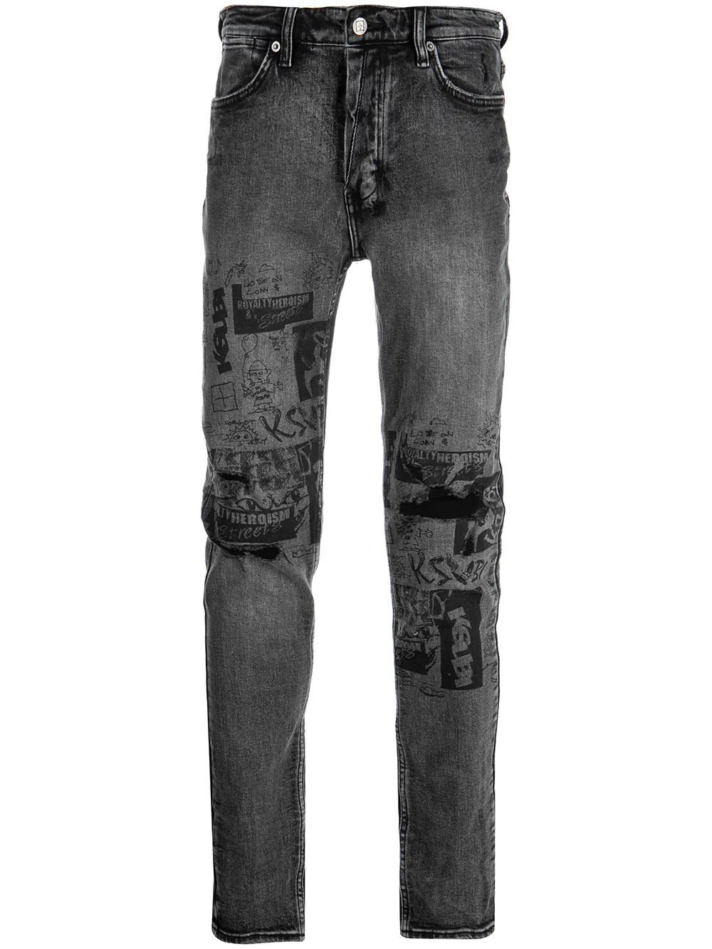 Ksubi Van Winkle Mash Up Jeans - Farfetch