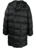 Rick Owens feather-down padded coat - Black