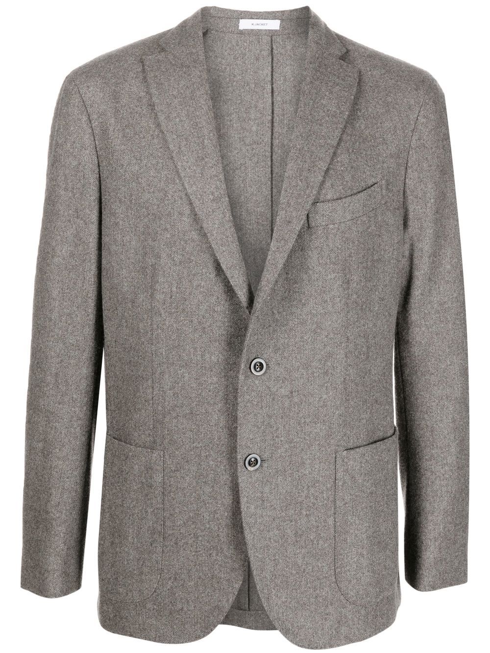 

Boglioli blazer con botones y solapas de muesca - Gris