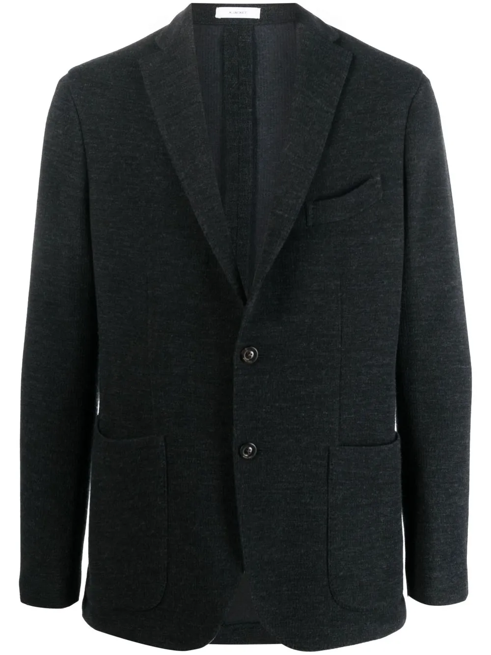 

Boglioli blazer con solapa de muesca - Gris