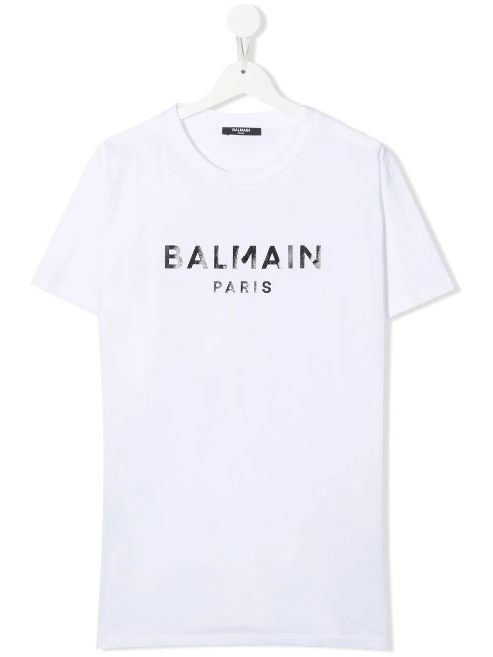 

Balmain Kids playera con logo estampado - Blanco