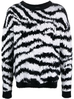 Just Cavalli Tiger intarsia-knit Jumper - Farfetch