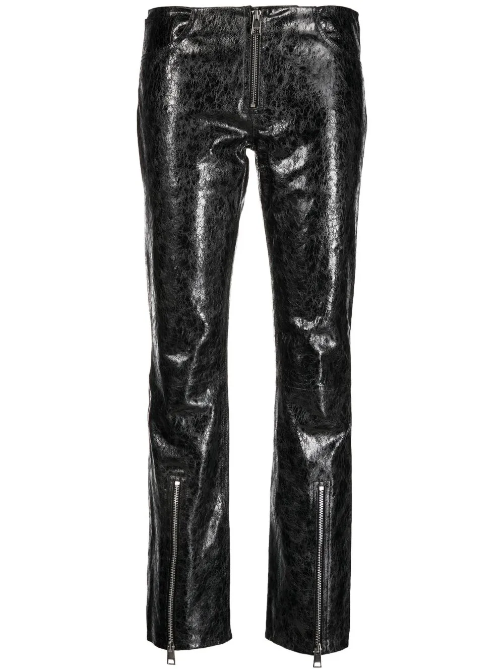 

Just Cavalli pantalones con efecto envejecido - Negro