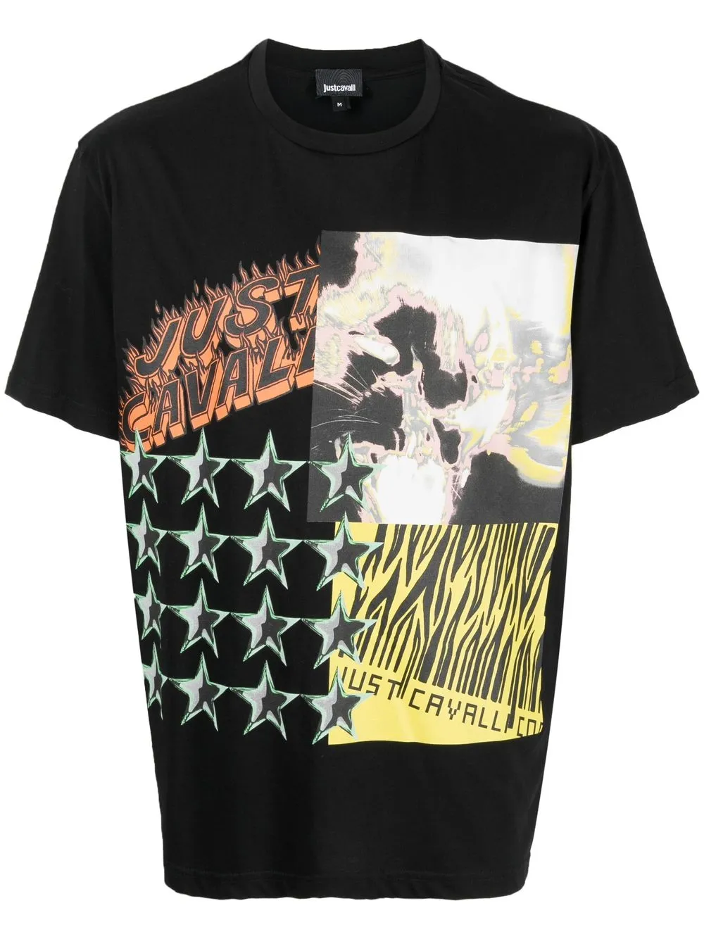 Just Cavalli Logo Cotton t-shirt - Farfetch