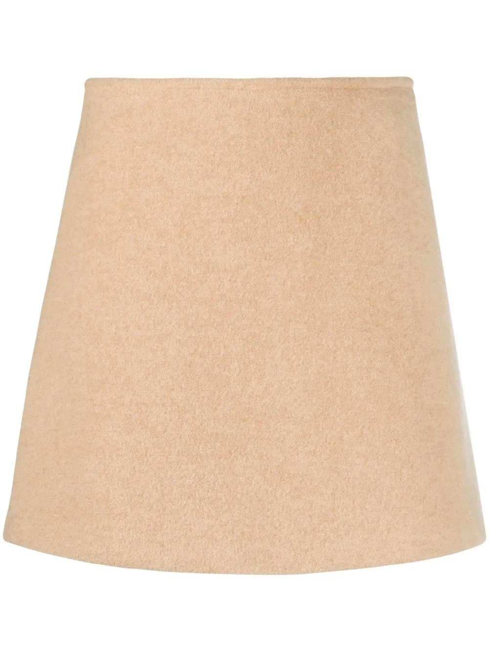 

Patou A-line mini skirt - Neutrals