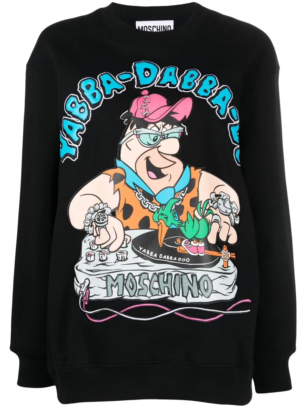 

Moschino graphic-print crew neck sweatshirt - Black