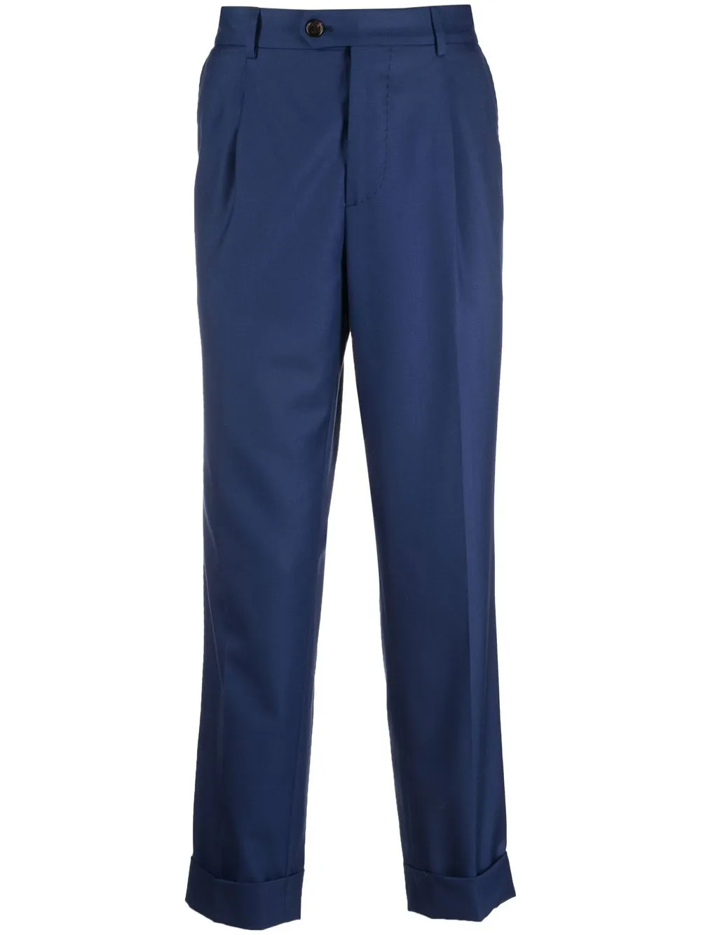 Brunello Cucinelli cropped tailored trousers | Blue | Image 1