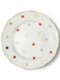 Bitossi Home 4 piece Volta dinner plate set - White