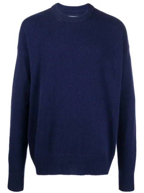 Jil Sander suéter con cuello redondo