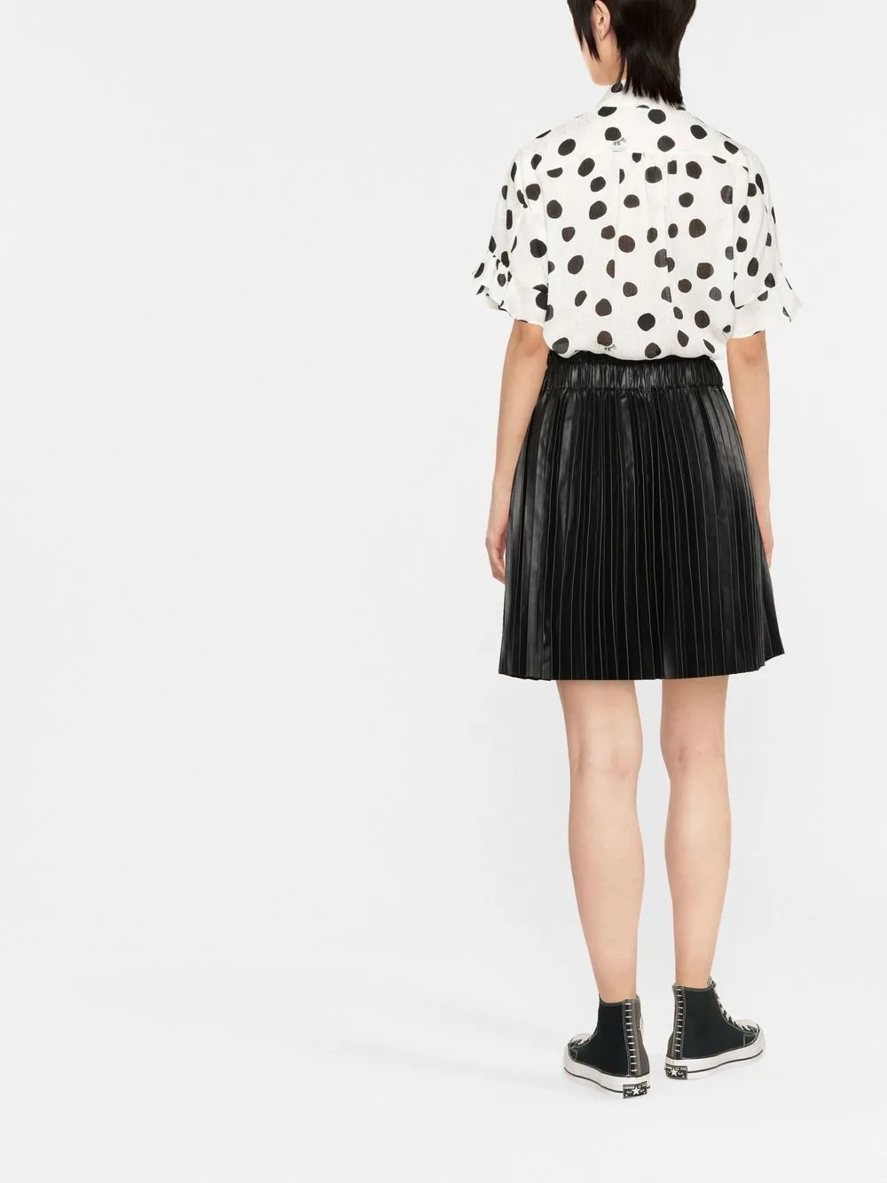  Red Valentino High-waisted Skirt - Black 