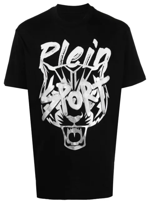 Plein Sport tiger-head short-sleeve T-shirt