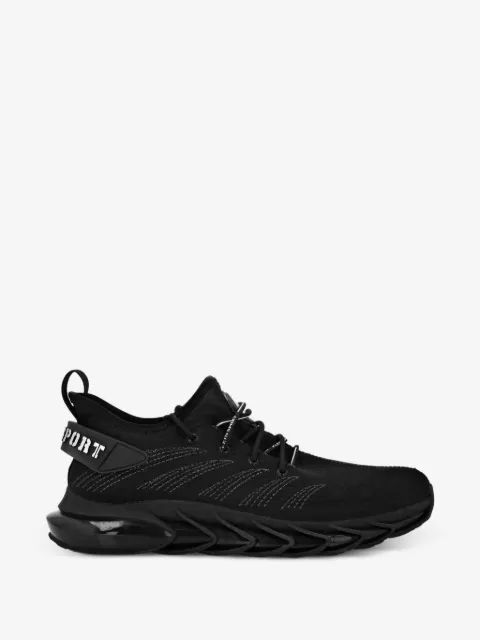 Plein Sport tenis con agujetas y paneles