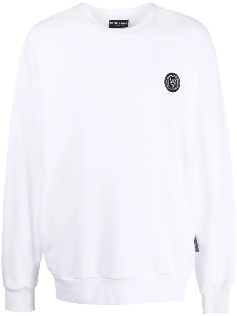 Plein Sport Statement logo-print sweatshirt | White | Image 1